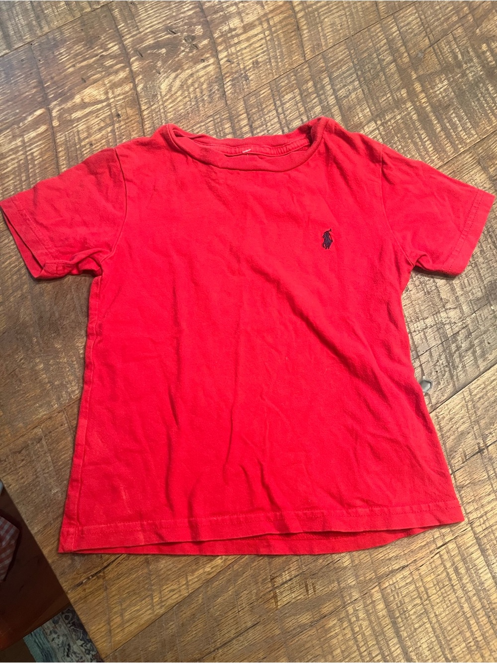 Polo by Ralph Lauren Red Kids Short-Sleeve Tee